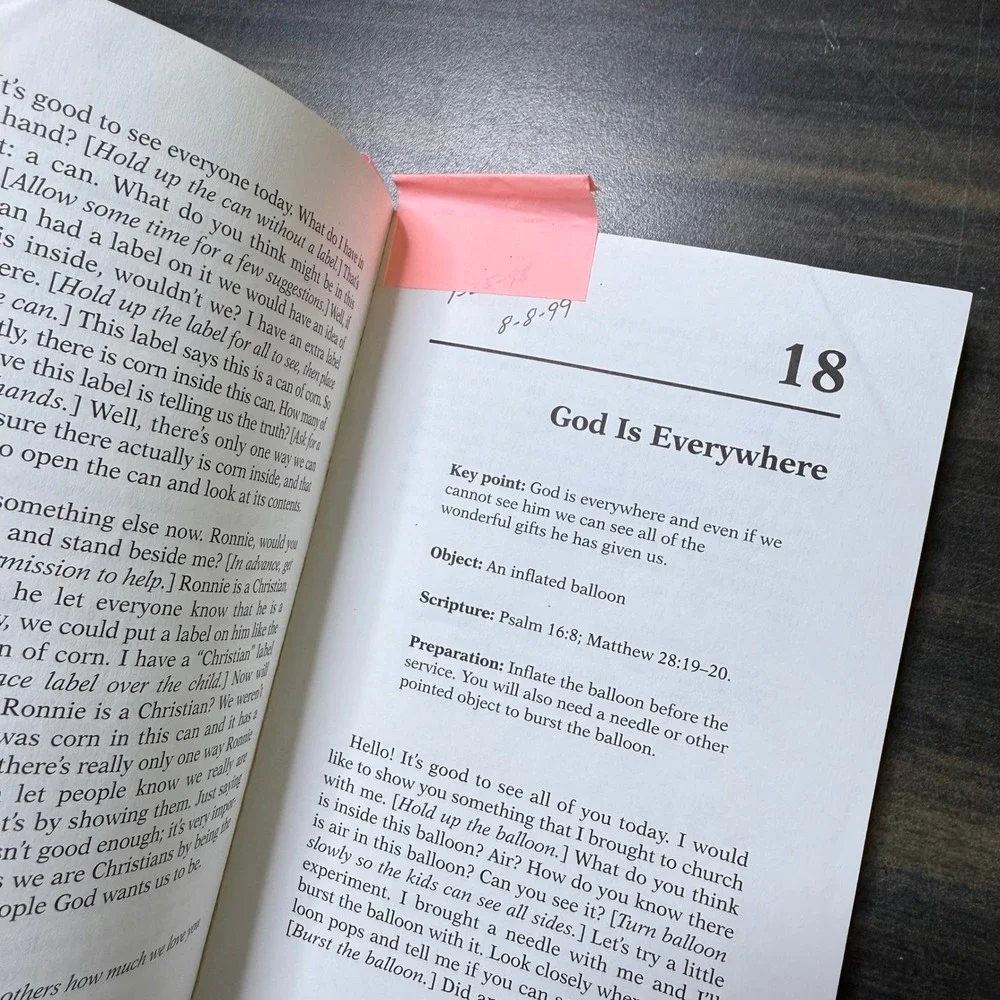 Object Lessons About God‎ Christian Devotional Book by Kyle Godsey 1991